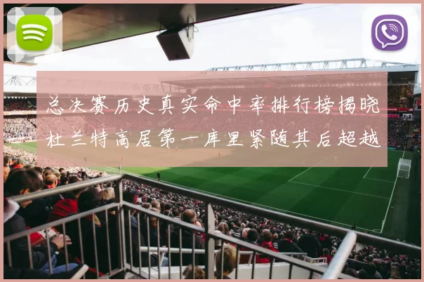 总决赛历史真实命中率排行榜揭晓杜兰特高居第一库里紧随其后超越奥尼尔